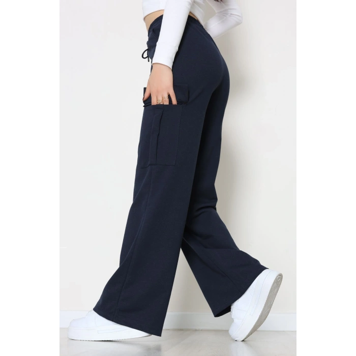 Kargo Cepli Eşofman Altı Lacivert - 52131.1857.