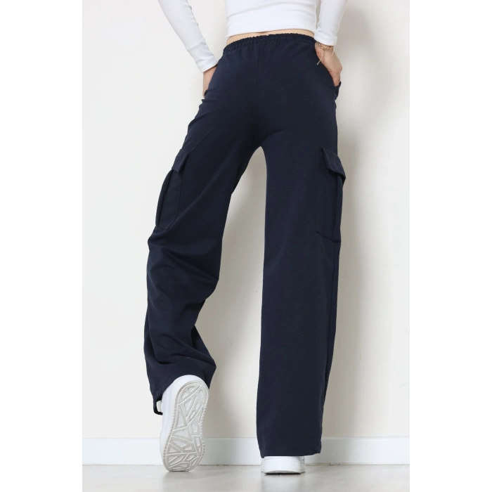 Kargo Cepli Eşofman Altı Lacivert - 52131.1857.