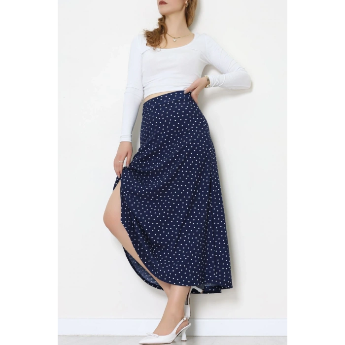 Kaşkorse Etek Lacivert - 52204.1355.