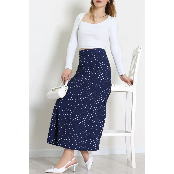 Kaşkorse Etek Lacivert - 52204.1355.