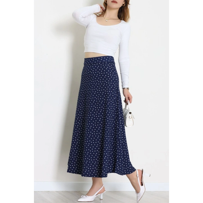 Kaşkorse Etek Lacivert - 52204.1355.