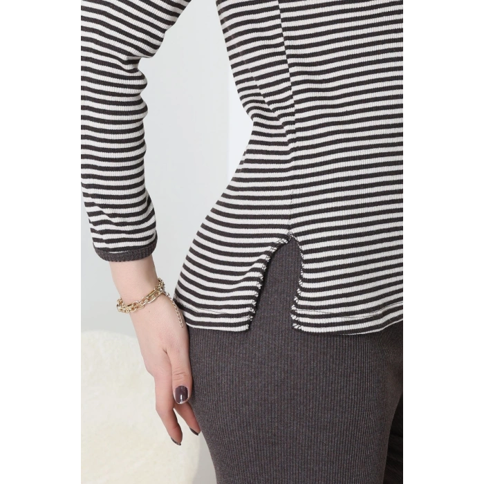 Kaşkorse Pijama Takımı Kahve - 52141.1567.