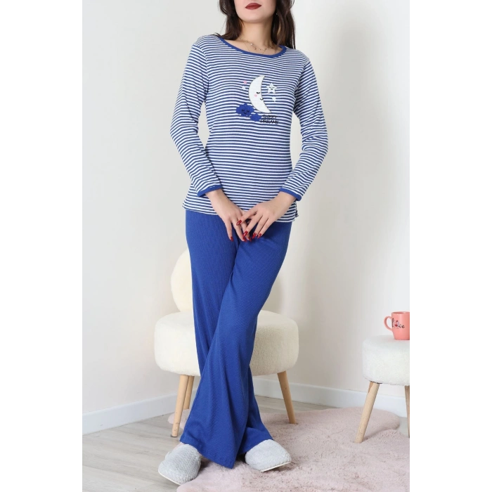 Kaşkorse Pijama Takımı Lacivert - 52141.1567.