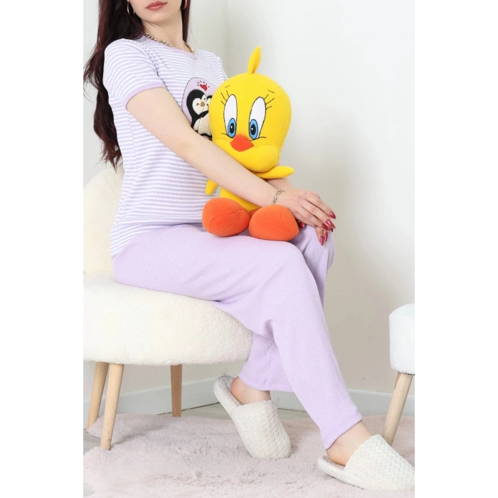 Kaşkorse Pijama Takımı Lila - 52221.1567.