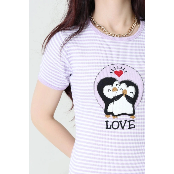 Kaşkorse Pijama Takımı Lila - 52221.1567.
