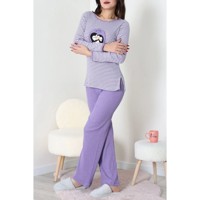 Kaşkorse Pijama Takımı Mor - 52141.1567.