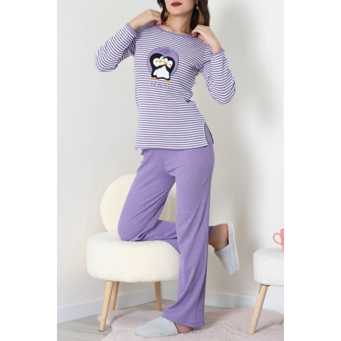 Kaşkorse Pijama Takımı Mor - 52141.1567.