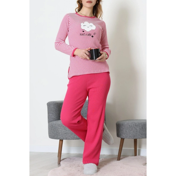 Kaşkorse Pijama Takımı Pembe - 52141.1567.