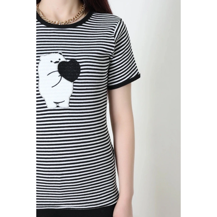Kaşkorse Pijama Takımı Siyah - 52221.1567.