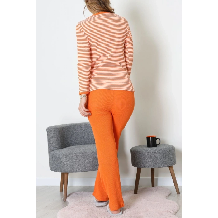 Kaşkorse Pijama Takımı Turuncu - 52141.1567.