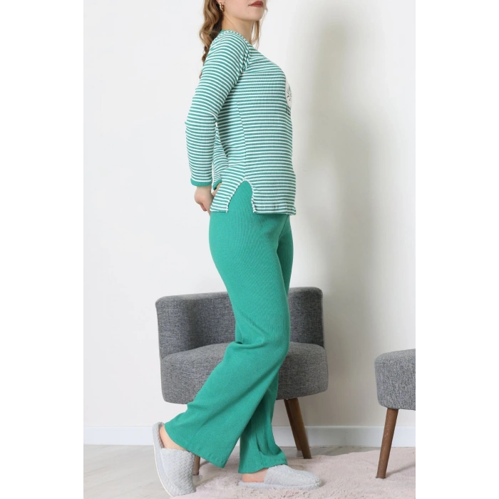 Kaşkorse Pijama Takımı Yeşil - 52141.1567.