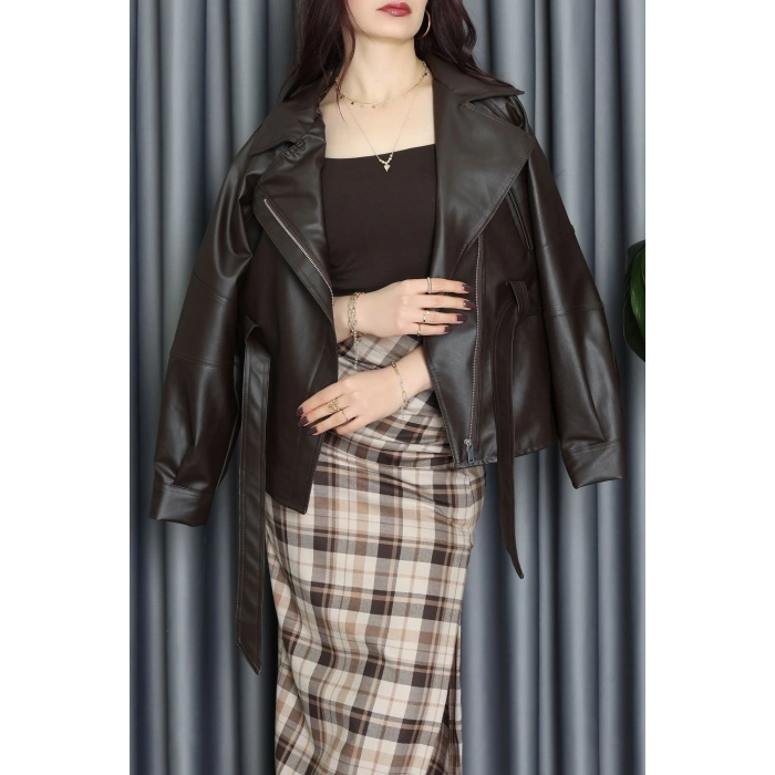 Kemerli Deri Mont Kahve - 71002.2130.