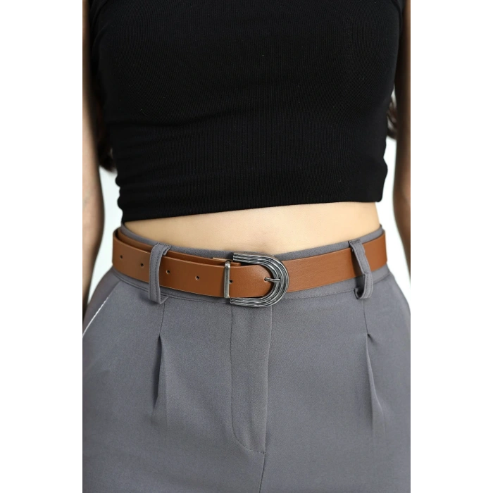 Kemerli Double Pantolon Antrasit - 40090.683.