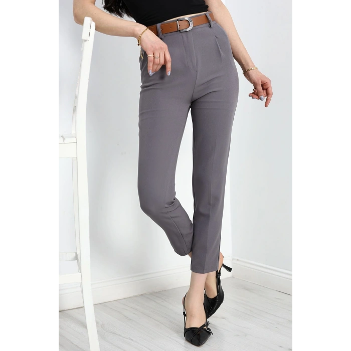 Kemerli Double Pantolon Antrasit - 40090.683.