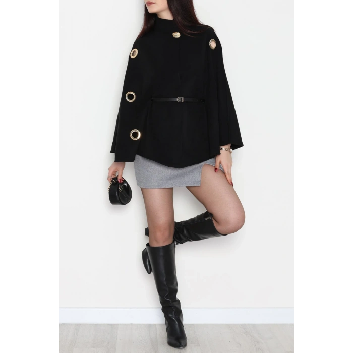 Kemerli Panço Siyah - 4123.1247.