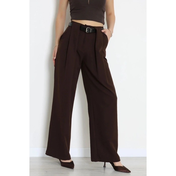 Kemerli Pantolon Kahve - 4202.1247.