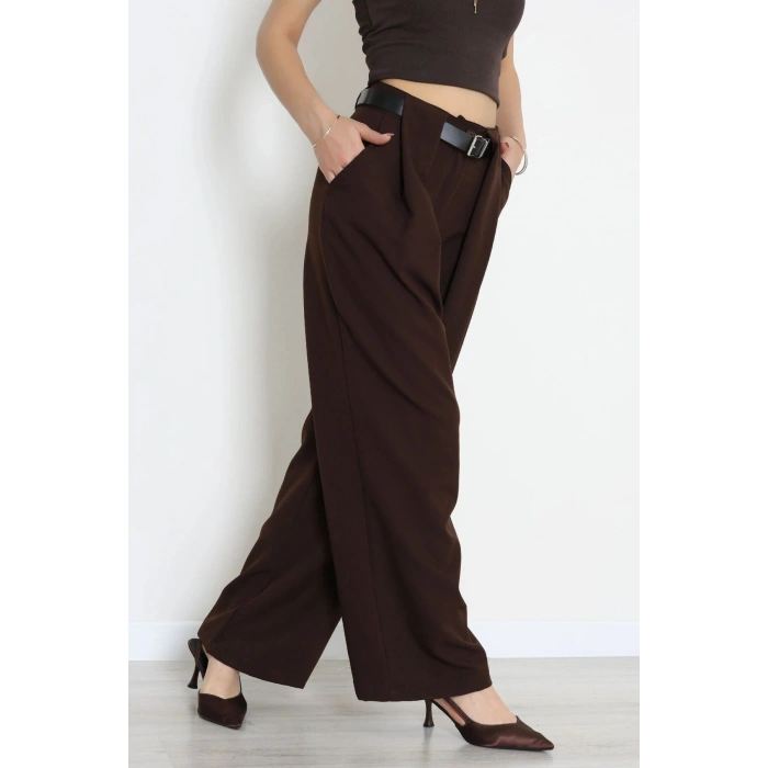 Kemerli Pantolon Kahve - 4202.1247.