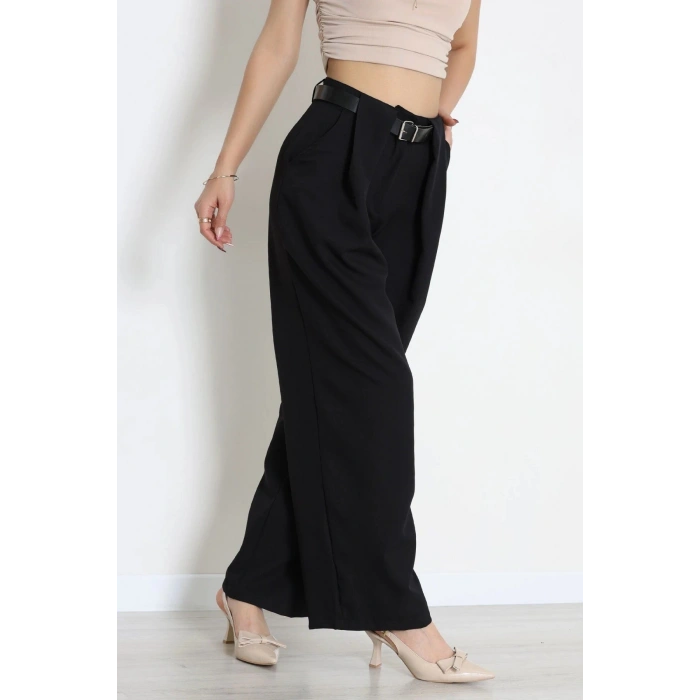 Kemerli Pantolon Siyah - 4202.1247.