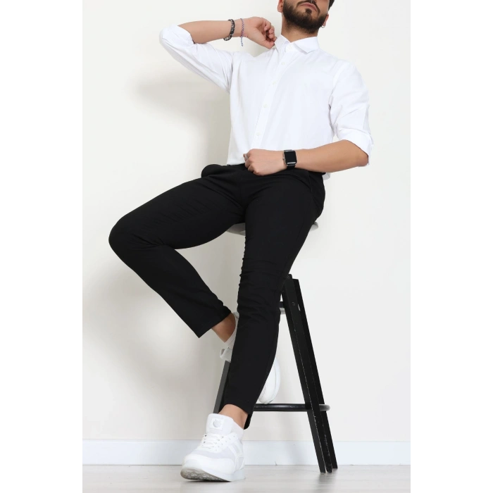 Klasik Pamuklu Erkek Slimfit Gömlek Beyaz - 70874.1970.