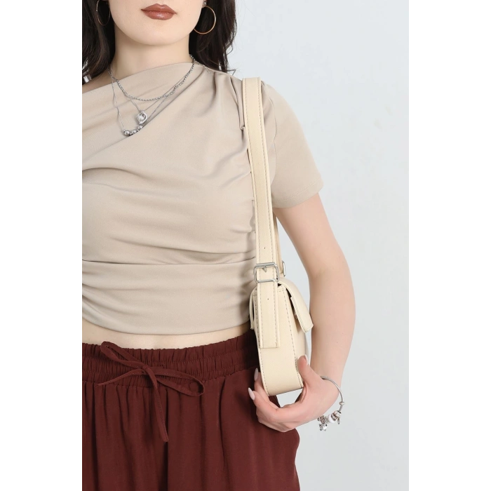 Kol Çantası Krem - 3005.1853.