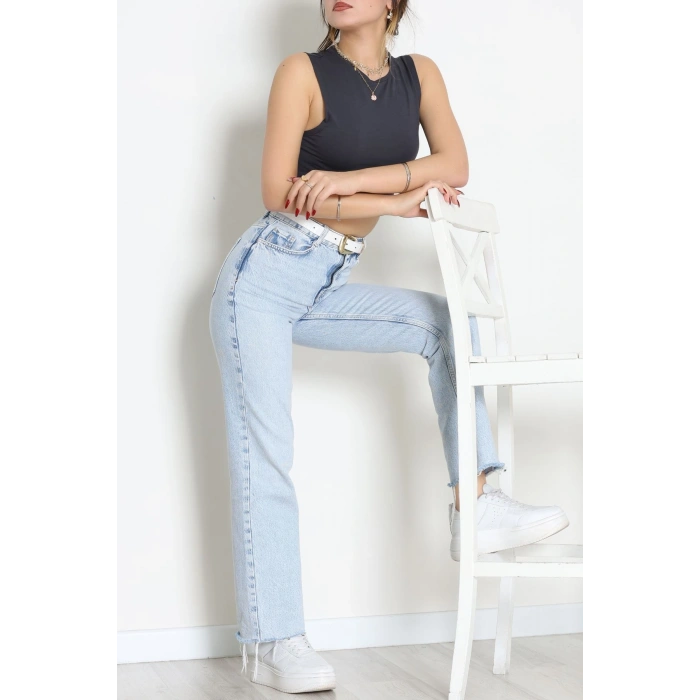 Kolsuz Crop Geniş Atlet Füme - 21755.200.