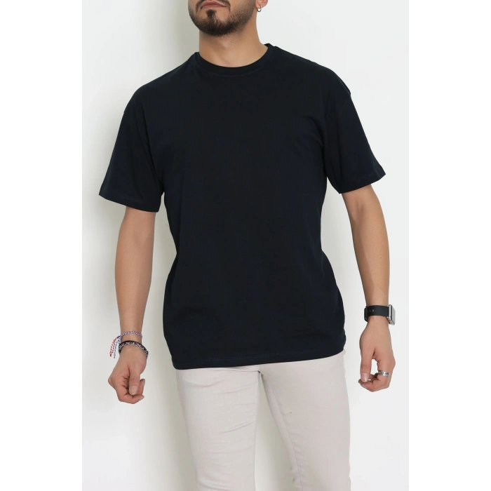 Kompak Penye Ünisex Baskısız Oversize Tişört Laci - 55045.1872.