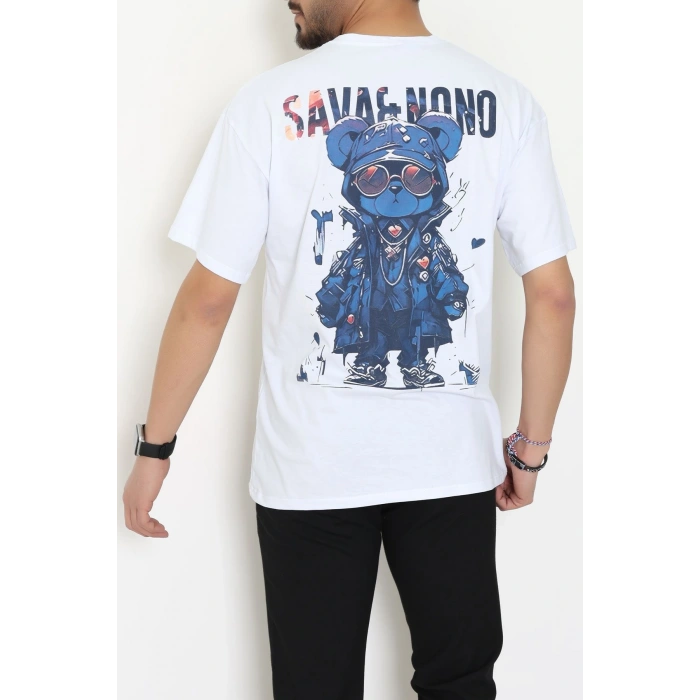 Kompakt Penye Unisex Tişört Beyazlaci - 55064.1872.