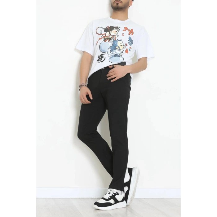 Kompakt Penye Unisex Tişört Ekrukiremit - 55064.1872.