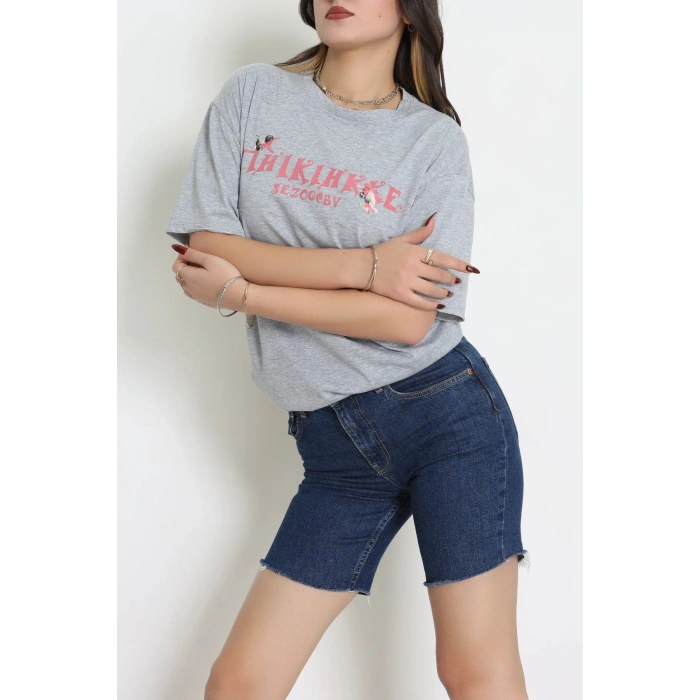 Kompakt Penye Unisex Tişört Gripembe - 55064.1872.