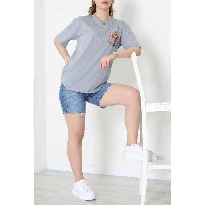 Kompakt Penye Unisex Tişört Grituruncu - 55064.1872.