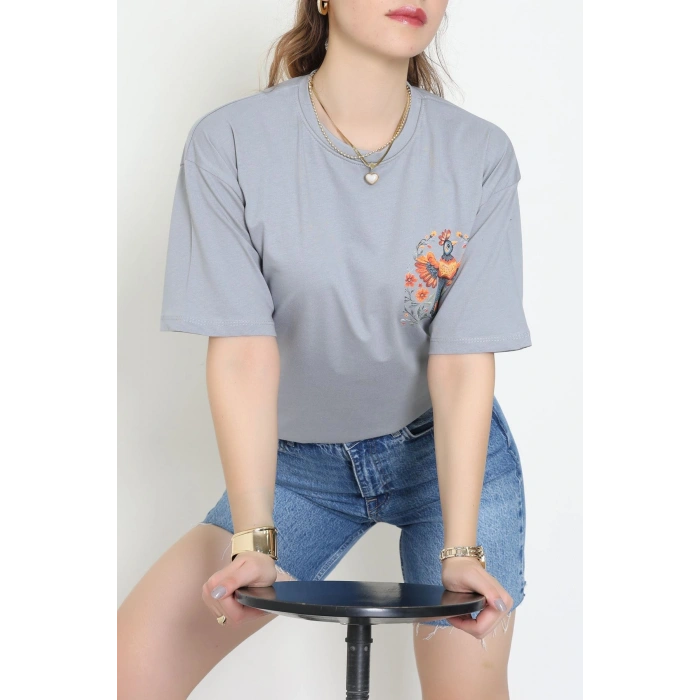 Kompakt Penye Unisex Tişört Grituruncu - 55064.1872.