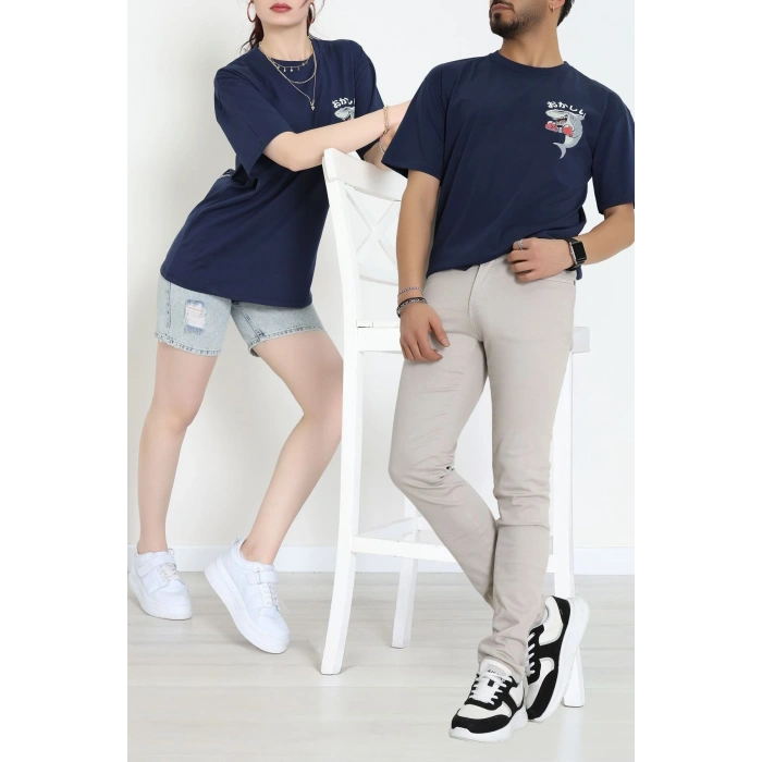 Kompakt Penye Unisex Tişört Lacigri - 55064.1872.