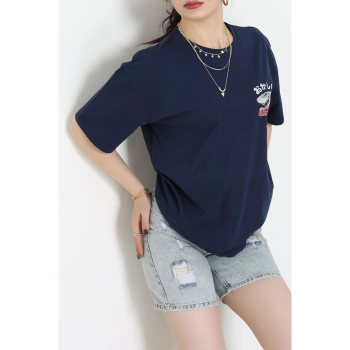 Kompakt Penye Unisex Tişört Lacigri - 55064.1872.