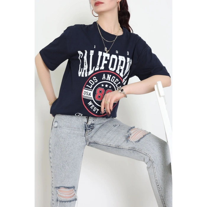 Kompakt Penye Unisex Tişört Lacikırmızı - 55064.1872.