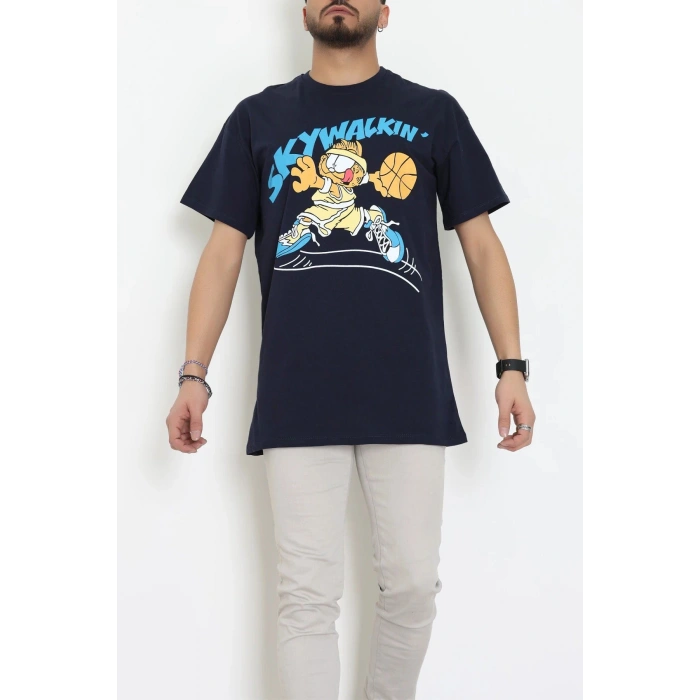 Kompakt Penye Unisex Tişört Lacimavi - 55064.1872.
