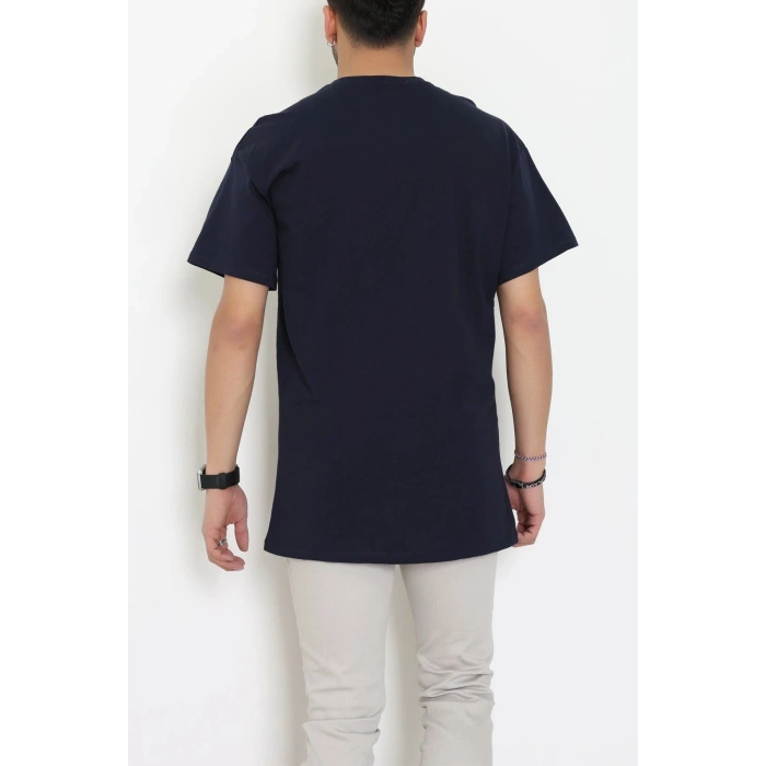 Kompakt Penye Unisex Tişört Lacimavi - 55064.1872.