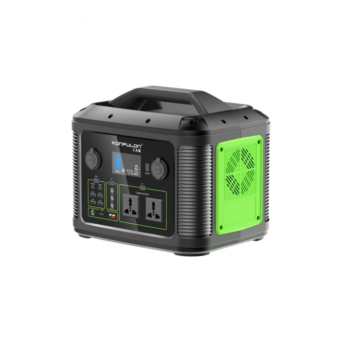 Konfulon CN06 Powerbank 1200W 315.000 mAh Kamp Şarj 60W PD - Siyah