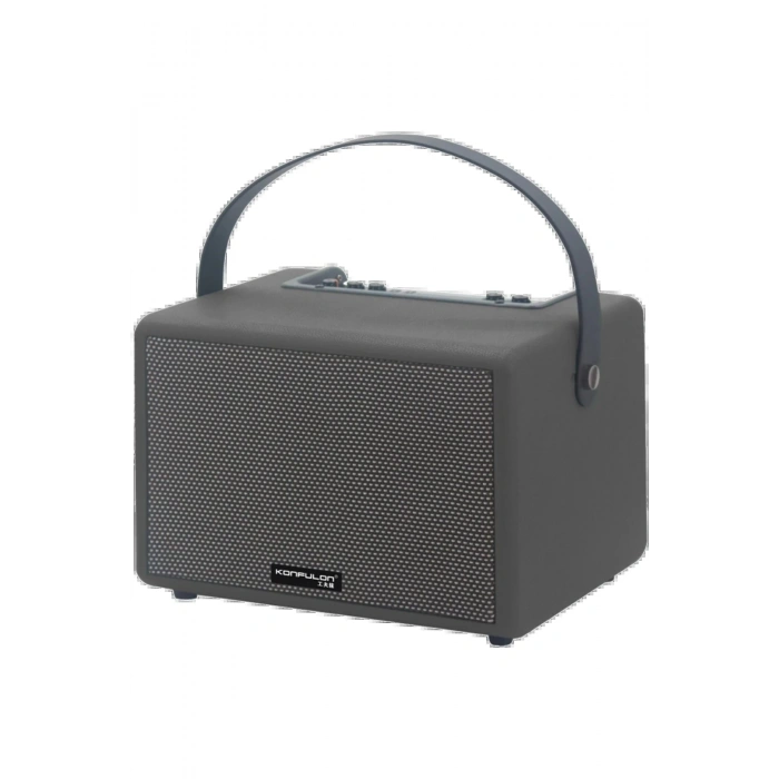 Konfulon F31 50W Sürücülü 2 Adet Mikrofonlu BT 5.2 Kablosuz Hoparlör - Siyah