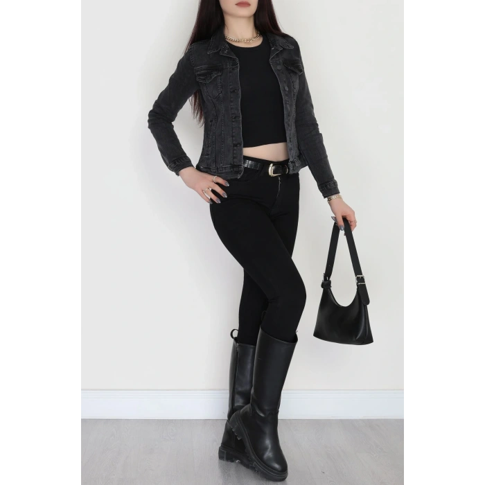 Kot Ceket Antrasit - 42674.1836.