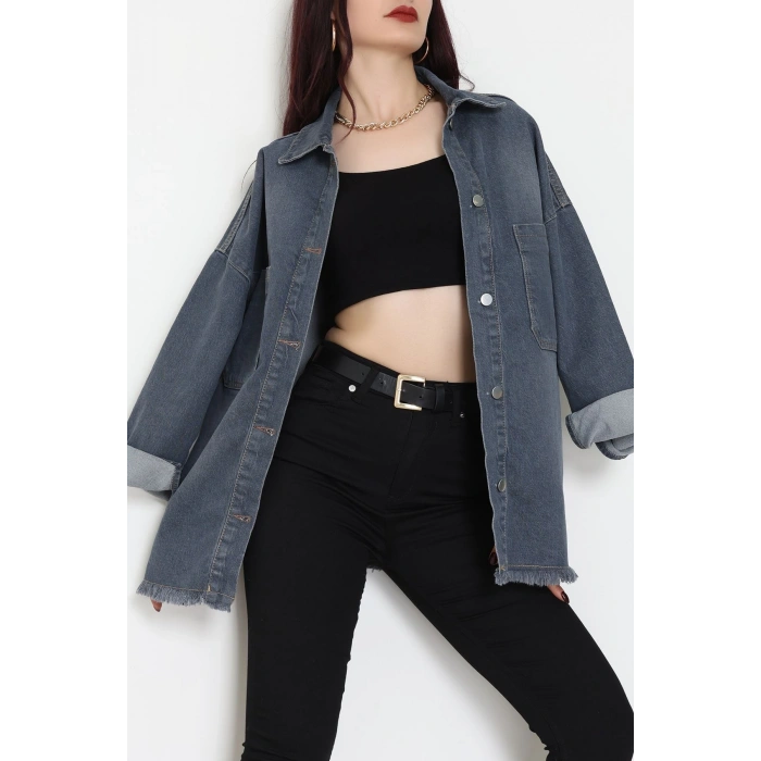 Kot Ceket Füme - 31873.2088.