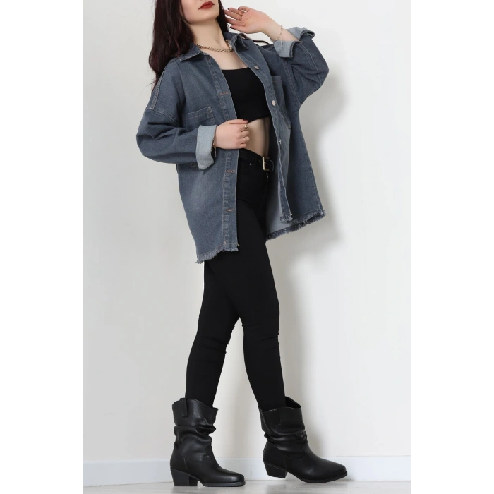 Kot Ceket Füme - 31873.2088.