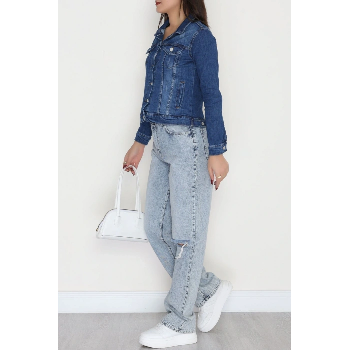 Kot Ceket Mavi - 42674.1836.