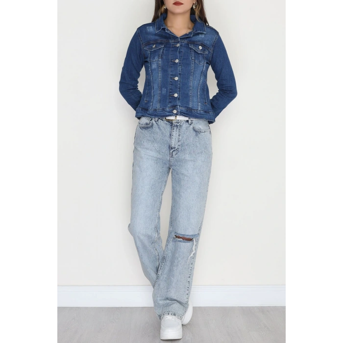 Kot Ceket Mavi - 42674.1836.