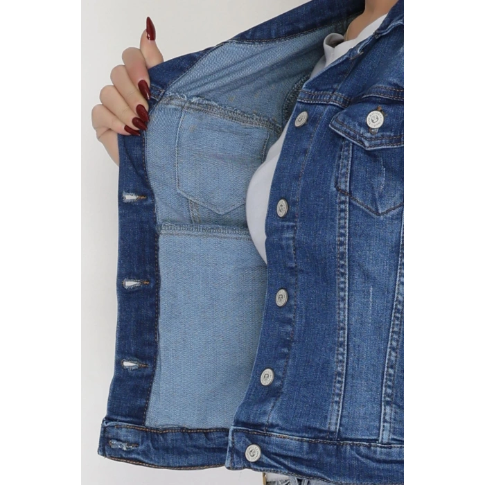 Kot Ceket Mavi - 42674.1836.