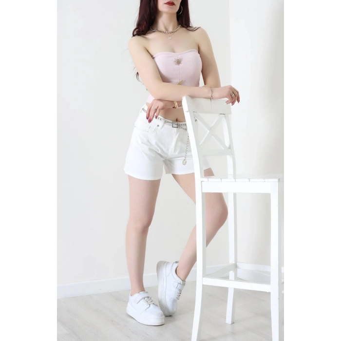 Kot Şort Beyaz - 3021931.1968.