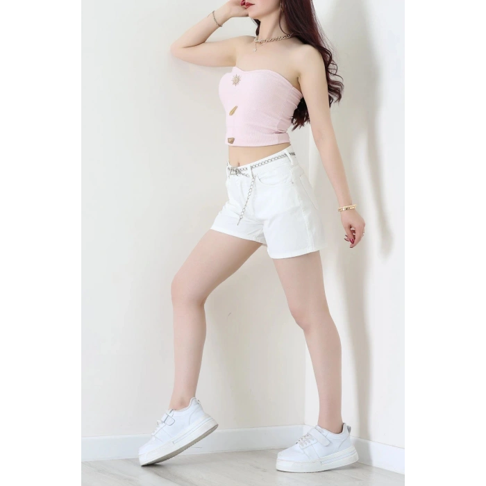 Kot Şort Beyaz - 3021931.1968.