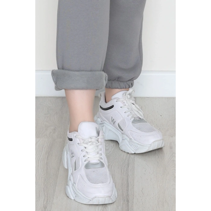 Lastikli 3 İplik Eşofman Altı Antrasit - 20956.1878.