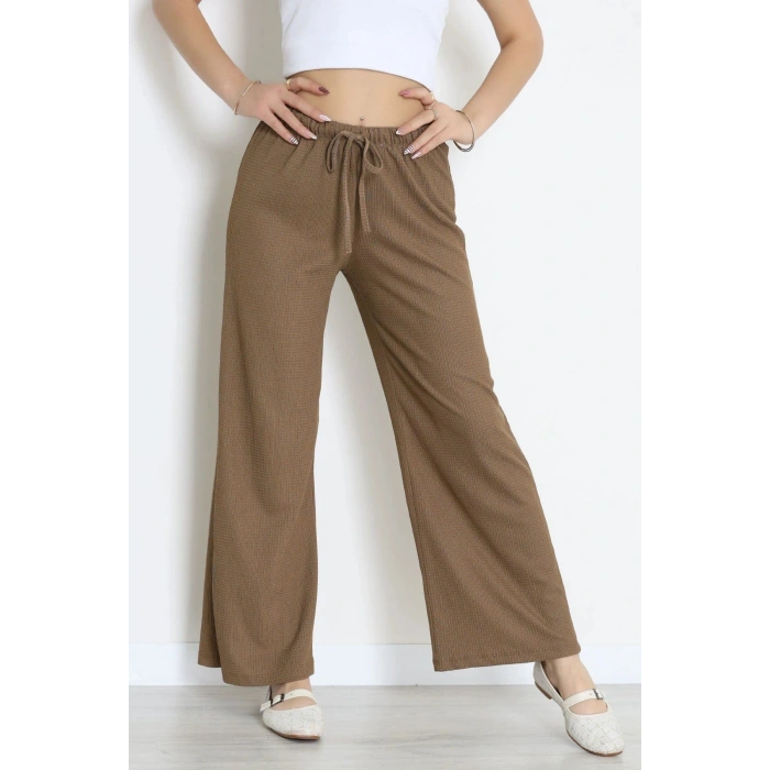 Lastikli Bürümcük Pantolon Camel - 55119.599.