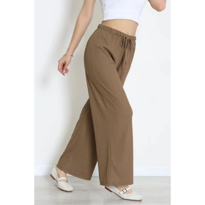 Lastikli Bürümcük Pantolon Camel - 55119.599.