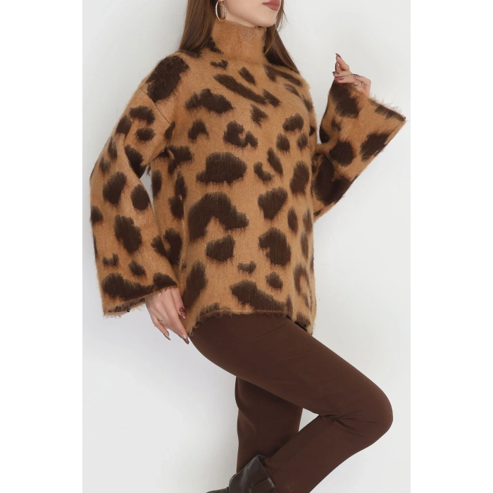 Leopar Desenli Triko Leopar - 2320.1765.